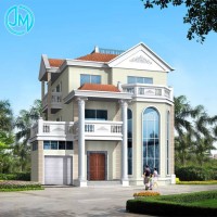 Good Looking / Living Comfortable Prefab Villa Light Steel Structure Prefab Homes